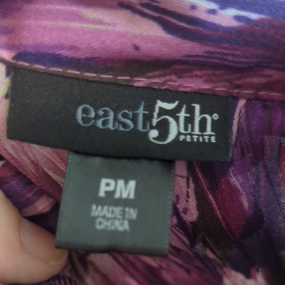 East 5th Multicolor Ruffled Blouse - Picture 7 of 8